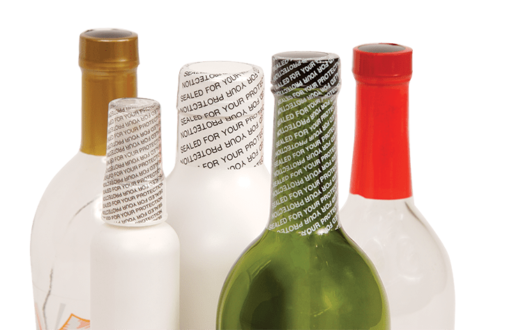 Berg Liquor System style Bottle Seals Heat Seals Box of 1000 Heat Shrink Labels